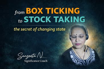 Stop Carrying buckets and build aqueducts