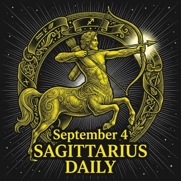 Friday, September 4, 2026 Sagittarius Horoscope Today