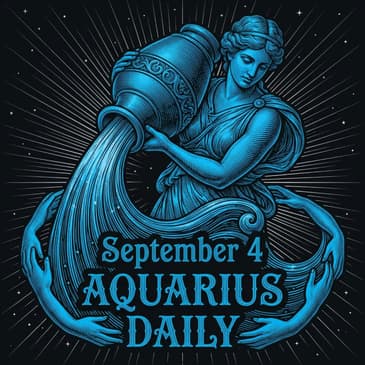 Friday, September 4, 2026 Aquarius Horoscope Today
