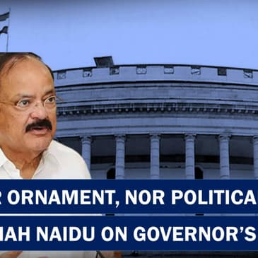 "Headlines: "Neither Ornamental Nor Political": Venkaiah Naidu On Governor's Post"
