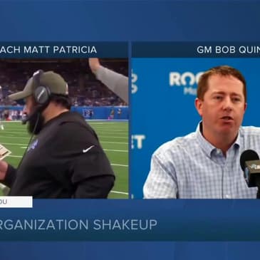 Matthew Verderame Reacts to the Firing of Matt Patricia and Bob Quinn