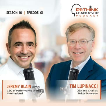 S10E01: Everybody Leads - The role of empowerment in fostering a culture of energy, collaboration, high performance and growth