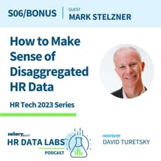 Mark Stelzner - HR Tech 2023 - How to Make Sense of Disaggregated HR Data
