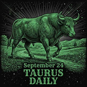 Thursday, September 24, 2026 Taurus Horoscope Today