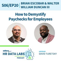 Brian Escobar and Walter William Duncan III - How to Demystify Paychecks for Employees