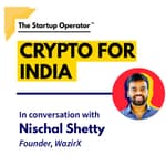 EP 76 : Crypto for India | Nischal Shetty (Founder, WazirX)