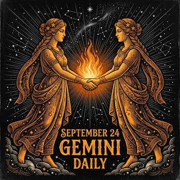 Thursday, September 24, 2026 Gemini Horoscope Today