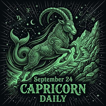 Thursday, September 24, 2026 Capricorn Horoscope Today