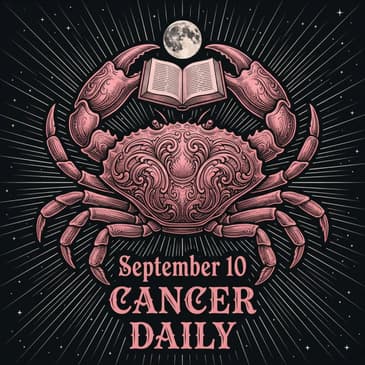Thursday, September 10, 2026 Cancer Horoscope Today