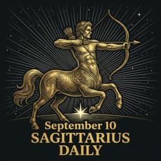Thursday, September 10, 2026 Sagittarius Horoscope Today