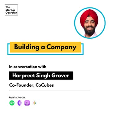 EP 49 : Building a Company | Harpreet (Co-founder, CoCubes)