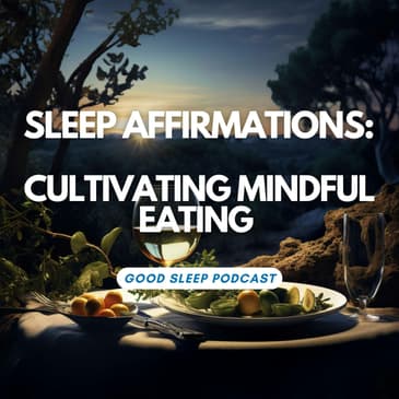 Conscious Nourishment: Sleep Affirmations for Cultivating a Mindful Eating Habit