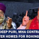 Hardeep Puri Boasts Housing For Rohingya, Amit Shah's MHA Denies| Bangladesh| Refugees| PM Modi| BJP