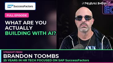 Real Talk on AI in HR and Payroll Tech | Brandon Toombs