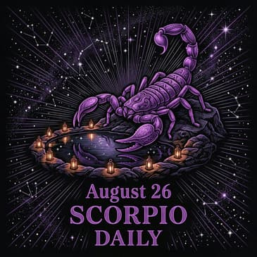 Wednesday, August 26, 2026 Scorpio Horoscope Today