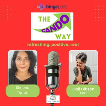 The Can Do Coffee Chat with Simona Terron, a former journalist and currently a coach in Communication Skills and podcasting.