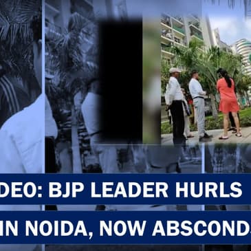 In A Viral Video BJP Leader Assualts Women,Verbally Abusing, Noida Police Registers FIR| Viral Video