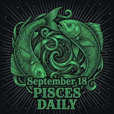 Friday, September 18, 2026 Pisces Horoscope Today