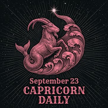 Wednesday, September 23, 2026 Capricorn Horoscope Today