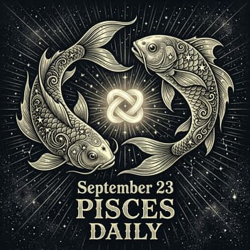 Wednesday, September 23, 2026 Pisces Horoscope Today