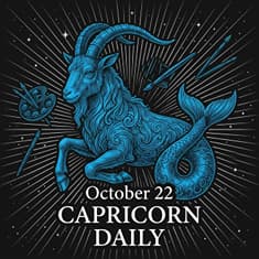 Thursday, October 22, 2026 Capricorn Horoscope Today