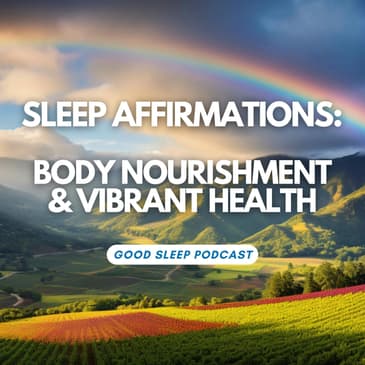 WITH MUSIC - Fostering Vibrant Health While You Sleep: Affirmations for Wholesome Embrace and Body Nourishment