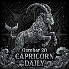 Tuesday, October 20, 2026 Capricorn Horoscope Today