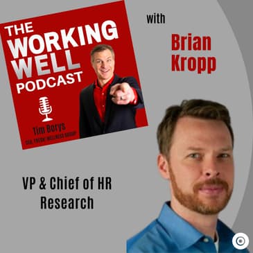 #024 - The Role of Data in a Corporate Wellness Culture - Brian Kropp
