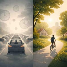 3515: [Part 1] The True Cost of Commuting by Mr. Money Mustache on Rethinking Commutes