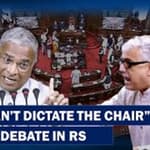 "Don't Make Expressions On The Chair":When RS Deputy Chairman Slammed Derek O'Brien| Parliament| TMC