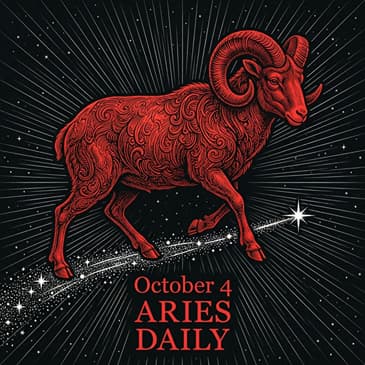 Sunday, October 4, 2026 Aries Horoscope Today