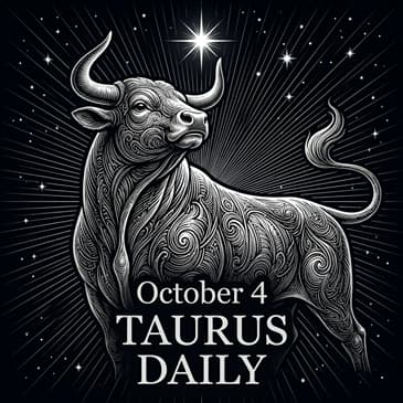 Sunday, October 4, 2026 Taurus Horoscope Today
