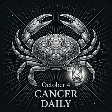 Sunday, October 4, 2026 Cancer Horoscope Today