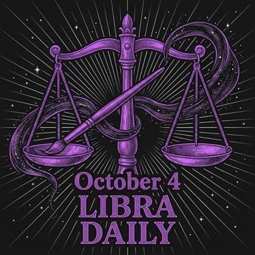 Sunday, October 4, 2026 Libra Horoscope Today