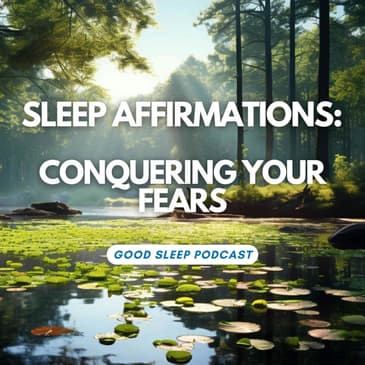 WITH MUSIC - Dissolve Nighttime Panic: Sleep Affirmations for Complete Calm
