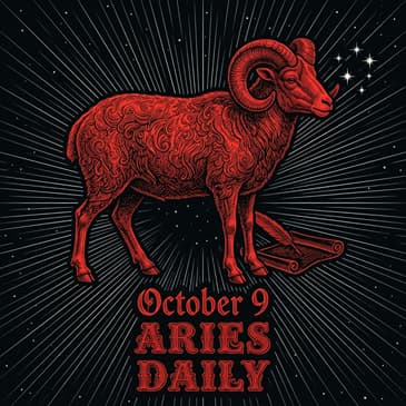 Friday, October 9, 2026 Aries Horoscope Today