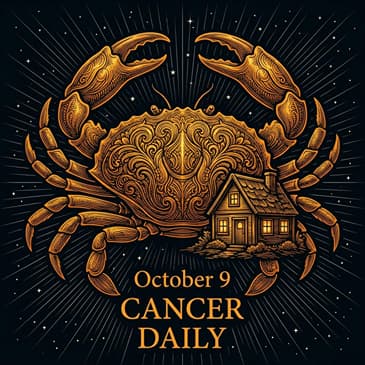 Friday, October 9, 2026 Cancer Horoscope Today
