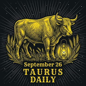 Saturday, September 26, 2026 Taurus Horoscope Today