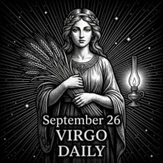 Saturday, September 26, 2026 Virgo Horoscope Today