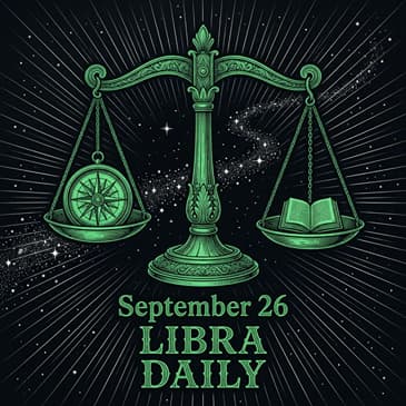 Saturday, September 26, 2026 Libra Horoscope Today