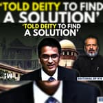 Editorial with Sujit Nair | ‘Told Deity To Find A Solution To Ayodhya Dispute’: CJI DY Chandrachud