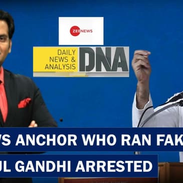 Zee News Anchor Rohit Ranjan Who Ran "Fake News" On Rahul Gandhi, Arrested