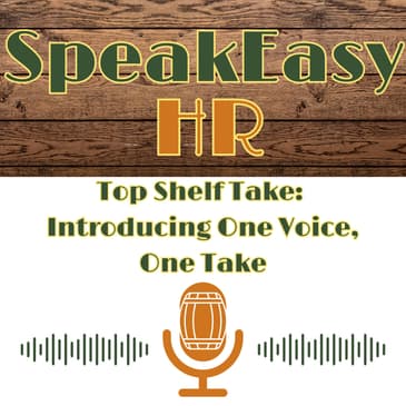 Top Shelf Take: One Voice. One Take.