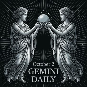 Friday, October 2, 2026 Gemini Horoscope Today
