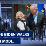 Joe Biden Walks Up To PM Modi At G-7, And Then Pats PM On His Back, Having A Bonus Smile |