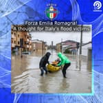 Forza Emilia Romagna! A thought for Italy's flood victims