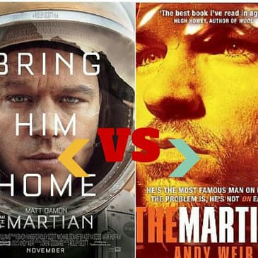 The Martian Book Vs Movie Upodcast - Upodcasting- Under Promise Over Deliver