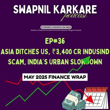 Asia Ditches US, ₹3,400 Cr IndusInd Scam, India’s Urban Slowdown | May 2025 Finance Wrap