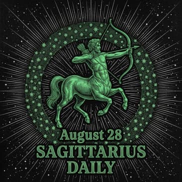 Friday, August 28, 2026 Sagittarius Horoscope Today