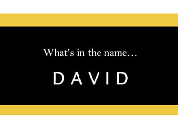 S6.07-141 - "David" - How A Name Meaning Shapes Your Actions
